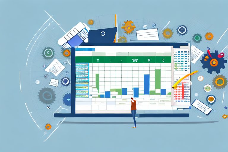 A computer screen displaying an organized excel spreadsheet