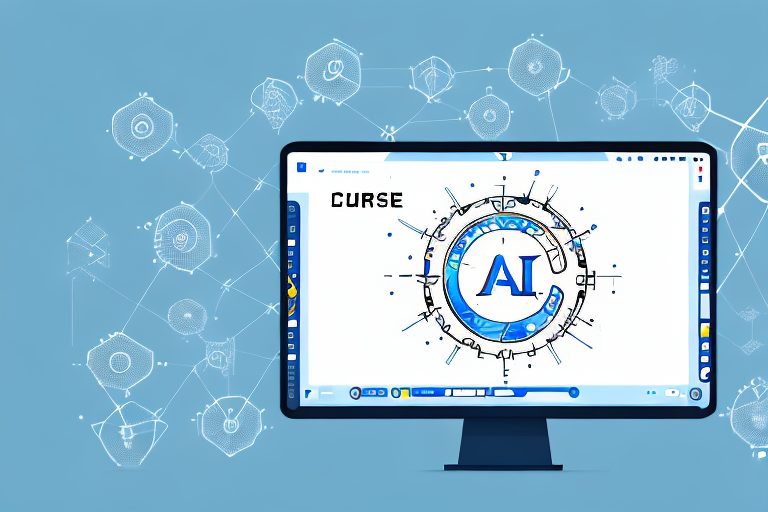 A computer screen displaying an ai-themed coursera course interface