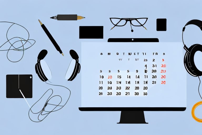 Various digital tools such as a calendar