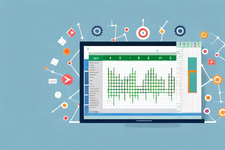 A computer screen displaying an open excel spreadsheet