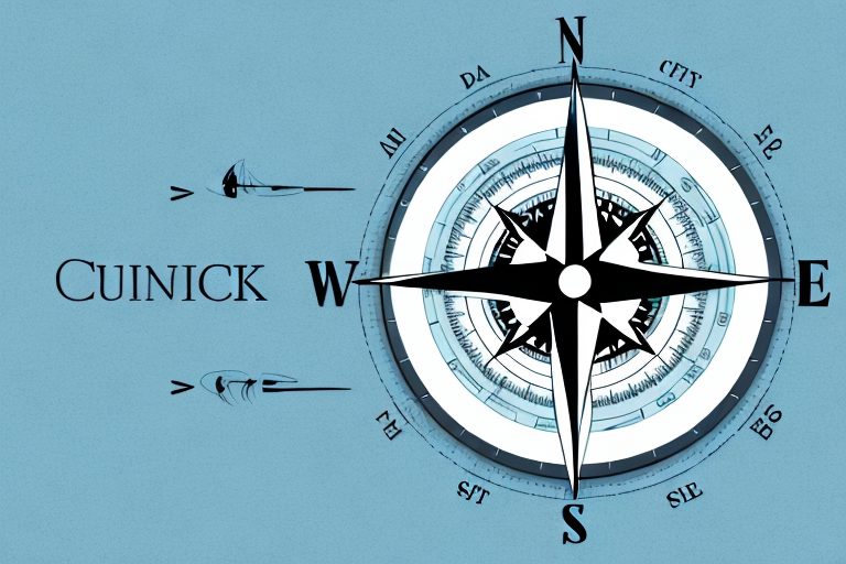 A compass aligning with a checklist